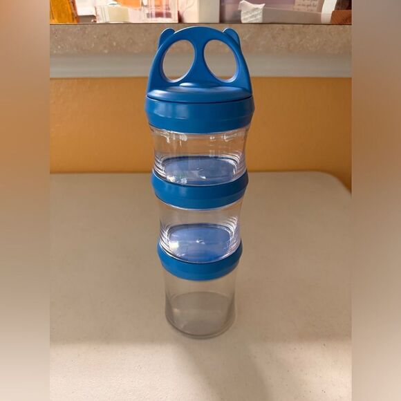 BeneLabel Snack Jars 3-Piece Twist Lock Stackable Containers - Picture 2 of 7